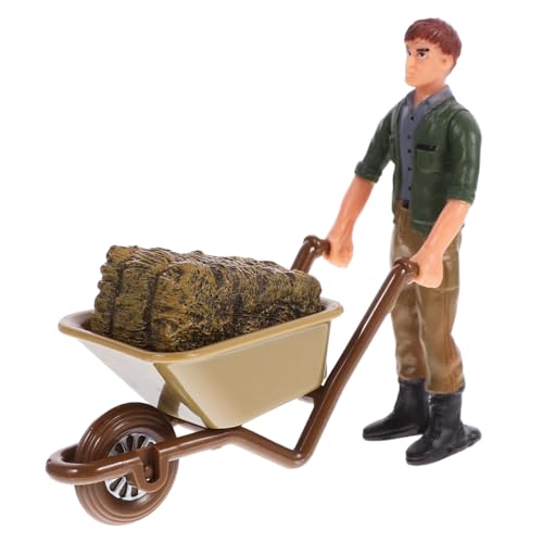 CHICAMPERA Landschaftsrequisiten Bauernhofspielzeug Mini-Bauernhof-Ornament Kinderspielset von CHICAMPERA