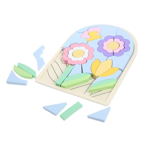 CHICAMPERA 1Satz Blumenpuzzle Lernspielzeug für Kleinkinder Holzpuzzle zur Farberkennung und Frühkindlichen Interaktives für Hand Augen Koordination und Eltern Junge Mädchen Interaktion CHICAMPERA 1Satz Blumenpuzzle Lernspielzeug für Kleinkinder Holzpuzzle zur Farberkennung und Frühkindlichen Interaktives für Hand Augen Koordination und Eltern Junge Mädchen Interaktion von CHICAMPERA