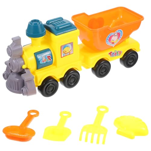 CHICAMPERA 1Satz Cartoon Strandspielzeug für Lustiges Zug Sandspielzeug mit Eimer und Schaufel für Strand Park und Gartenaktivitäten Fördert Kreativität und Fantasie CHICAMPERA 1Satz Cartoon Strandspielzeug für Lustiges Zug Sandspielzeug mit Eimer und Schaufel für Strand Park und Gartenaktivitäten Fördert Kreativität und Fantasie von CHICAMPERA