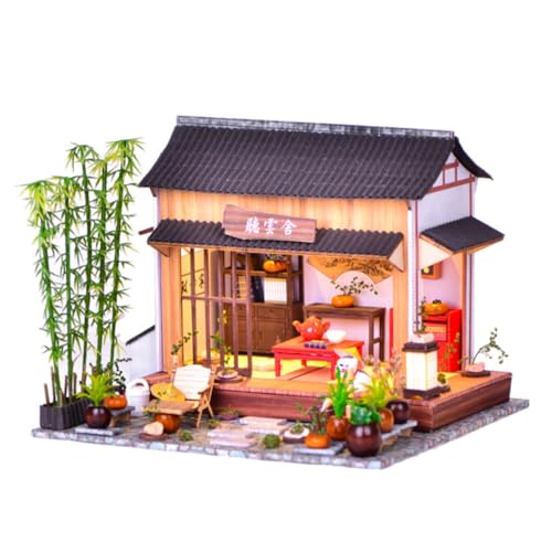 CHICAMPERA 1Satz DIY Hausmodell Im Chinesischen Stil Bausatz Zum Zusammenbauen Eines Traditionellen Gartenhauses Handgefertigtes Modellspielzeug Für Kreative Bastelprojekte CHICAMPERA 1Satz DIY Hausmodell Im Chinesischen Stil Bausatz Zum Zusammenbauen Eines Traditionellen Gartenhauses Handgefertigtes Modellspielzeug Für Kreative Bastelprojekte von CHICAMPERA