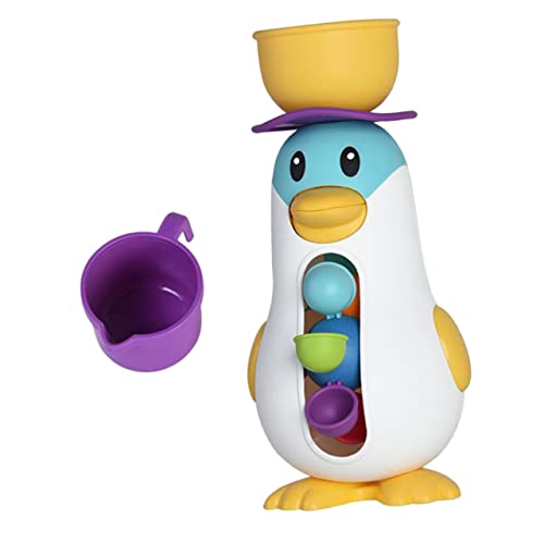 CHICAMPERA 1Satz Entzückendes Pinguin Badewannenspielzeug für Junge Mädchen Interaktives Wasserspielzeug mit Wasserrad des Badespaßes für Kleinkinder Bildungsspielzeug CHICAMPERA 1Satz Entzückendes Pinguin Badewannenspielzeug für Junge Mädchen Interaktives Wasserspielzeug mit Wasserrad des Badespaßes für Kleinkinder Bildungsspielzeug von CHICAMPERA