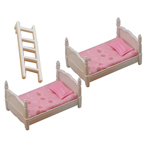 CHICAMPERA 1Satz Etagenbett für Puppenhausmöbel Vielseitig Einsetzbar Ergänzung für Puppenhaus Dekoration Leicht und Platzsparend CHICAMPERA 1Satz Etagenbett für Puppenhausmöbel Vielseitig Einsetzbar Ergänzung für Puppenhaus Dekoration Leicht und Platzsparend von CHICAMPERA