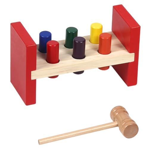 CHICAMPERA 1Satz Holzspielzeug für Frühpädagogisches Hammerspielzeug Hand Auge Koordination und Armmuskulatur Interaktives für Eltern Aktivitäten CHICAMPERA 1Satz Holzspielzeug für Frühpädagogisches Hammerspielzeug Hand Auge Koordination und Armmuskulatur Interaktives für Eltern Aktivitäten von CHICAMPERA