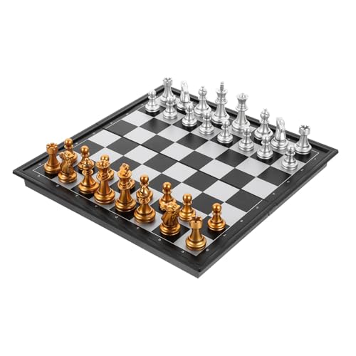 CHICAMPERA 1Satz Magnetisches Schachspiel Tragbares Faltbares Brettspiel für Erwachsene Bildungsspielzeug für Reisen Büro und Zuhause aus Hochwertigem Material Gefertigt CHICAMPERA 1Satz Magnetisches Schachspiel Tragbares Faltbares Brettspiel für Erwachsene Bildungsspielzeug für Reisen Büro und Zuhause aus Hochwertigem Material Gefertigt von CHICAMPERA