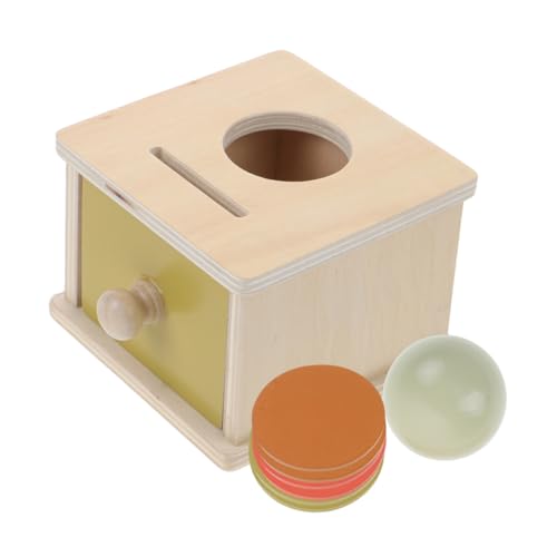 CHICAMPERA 1Satz Montessori Holzschublade Box für Münzspiel Interaktives für Kleinkinder Feinmotorik und Farbverständnis für Vorschulkinder CHICAMPERA 1Satz Montessori Holzschublade Box für Münzspiel Interaktives für Kleinkinder Feinmotorik und Farbverständnis für Vorschulkinder von CHICAMPERA