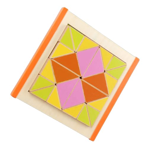 CHICAMPERA 1Satz Pädagogisches Holzspielzeug Dreieckige Form Erkennungsspielzeuge für Lernspielzeug zur Kognitiver und Motorischer Fähigkeiten Sicher und Langlebig CHICAMPERA 1Satz Pädagogisches Holzspielzeug Dreieckige Form Erkennungsspielzeuge für Lernspielzeug zur Kognitiver und Motorischer Fähigkeiten Sicher und Langlebig von CHICAMPERA