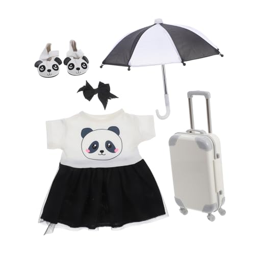 CHICAMPERA 1satz Puppen Reise Zubehör Mit Koffer Kleidung Regenschirm Und Mehr Für Puppenliebhaber Und Kreative Spielstunden CHICAMPERA 1satz Puppen Reise Zubehör Mit Koffer Kleidung Regenschirm Und Mehr Für Puppenliebhaber Und Kreative Spielstunden von CHICAMPERA