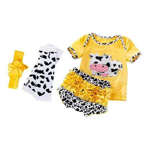 CHICAMPERA 1Satz Puppen Outfit Set für Babypuppen Teiliges Set mit Kurzarm T Shirt und Shorts im Cartoon Design Entzückende Babypuppenkleidung CHICAMPERA 1Satz Puppen Outfit Set für Babypuppen Teiliges Set mit Kurzarm T Shirt und Shorts im Cartoon Design Entzückende Babypuppenkleidung von CHICAMPERA
