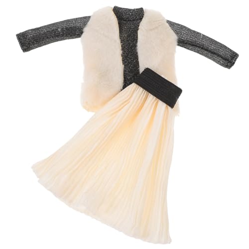CHICAMPERA 1Satz Puppenbekleidungsset Für Puppen Wiederverwendbarer Puppenrock Süße Puppenjacke Und Stilvolles Puppenoutfit Für Puppenkostüm Und Spielzeugzubehör CHICAMPERA 1Satz Puppenbekleidungsset Für Puppen Wiederverwendbarer Puppenrock Süße Puppenjacke Und Stilvolles Puppenoutfit Für Puppenkostüm Und Spielzeugzubehör von CHICAMPERA