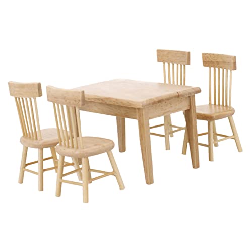 CHICAMPERA 1satz Miniaturmöbel Set Für Puppenhaus Teiliges Tisch Und Stühle Für Dekoration Und Spielzeug Realistisch Und Detailgetreu Für Kinderzimmer Und Miniaturlandschaften CHICAMPERA 1satz Miniaturmöbel Set Für Puppenhaus Teiliges Tisch Und Stühle Für Dekoration Und Spielzeug Realistisch Und Detailgetreu Für Kinderzimmer Und Miniaturlandschaften von CHICAMPERA