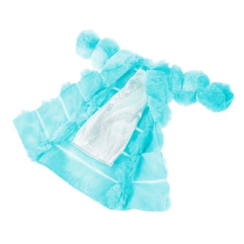 CHICAMPERA 1satz Doll Outfit Für Puppen Modisches T-Shirt Und Plüschjacke Für Partys Und Alltag Mit Sorgfältiger Verarbeitung Für Lebensechte Details von CHICAMPERA