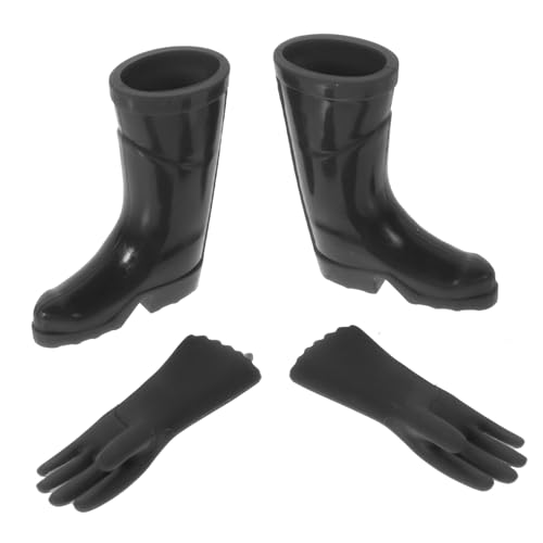 CHICAMPERA 1Satz Regenschuhe Für Puppenhaus Exquisites Modell Aus Sicherem Material Kreative DIY Projekte Und Realistische Dekoration von CHICAMPERA