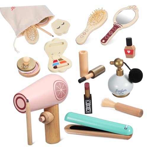 CHICAMPERA 1Satz Schminkspielzeug Holz Make Up Set für Kreatives Rollenspiel Set mit Verschiedenen Make Up Werkzeugen für Jahre Alte Fördert Kreativität CHICAMPERA 1Satz Schminkspielzeug Holz Make Up Set für Kreatives Rollenspiel Set mit Verschiedenen Make Up Werkzeugen für Jahre Alte Fördert Kreativität von CHICAMPERA