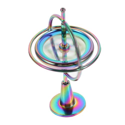 CHICAMPERA 1Satz Schwerkraft Gyroskop aus Stressabbau Konzentration Tragbares Fingerspitzen Gyroskop für Erwachsene Deko für Schreibtisch für Outdoor von CHICAMPERA