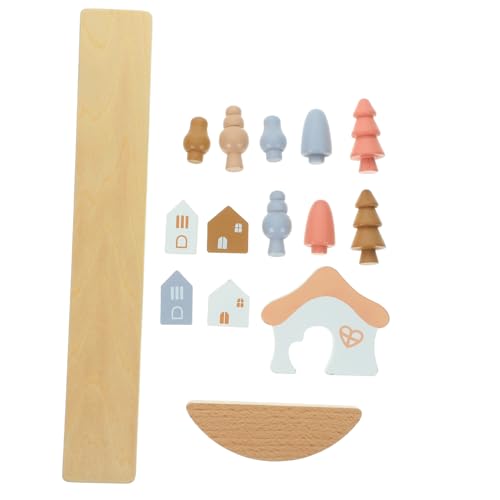 CHICAMPERA 1Satz Stapelspielzeug aus Holz Cartoon Balance für Kleinkinder Pädagogisches Handlungsfähigkeit und Farberkennung Haushaltsspielzeug CHICAMPERA 1Satz Stapelspielzeug aus Holz Cartoon Balance für Kleinkinder Pädagogisches Handlungsfähigkeit und Farberkennung Haushaltsspielzeug von CHICAMPERA