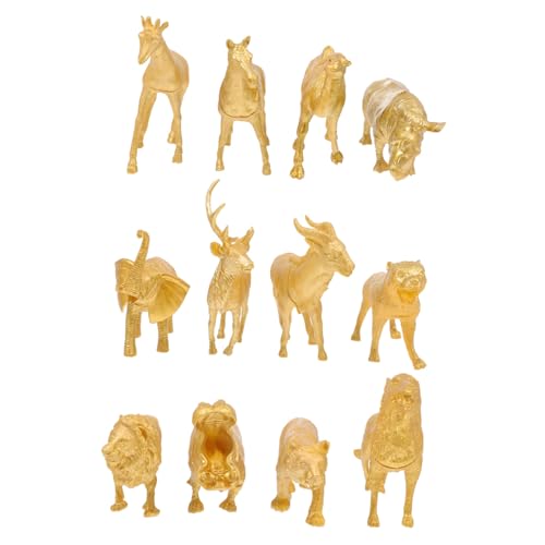 CHICAMPERA 1Satz Teiliges Goldene Waldtiere Modellspielzeug für Imitationstiere Figuren Dekoration für Sandkasten und Landschaften Sicher und Langlebig CHICAMPERA 1Satz Teiliges Goldene Waldtiere Modellspielzeug für Imitationstiere Figuren Dekoration für Sandkasten und Landschaften Sicher und Langlebig von CHICAMPERA
