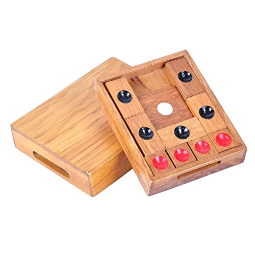 CHICAMPERA 1Stück Holz Schachbrett mit Runden Klassisches Kinderschachspiel Pädagogisches für Ab Jahren und Sicher Perfektes CHICAMPERA 1Stück Holz Schachbrett mit Runden Klassisches Kinderschachspiel Pädagogisches für Ab Jahren und Sicher Perfektes von CHICAMPERA