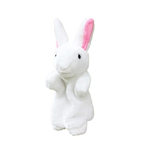 CHICAMPERA 1Stück Klassische Plüschkaninchen Handpuppe für Geschichtenerzählen und Sicher Rollenspiele und Kreative Partys Weiß CHICAMPERA 1Stück Klassische Plüschkaninchen Handpuppe für Geschichtenerzählen und Sicher Rollenspiele und Kreative Partys Weiß von CHICAMPERA
