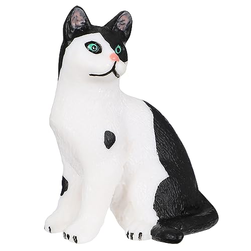 CHICAMPERA 1Stück Realistische Kätzchenfigur Schwarze Und Weiße Katzenmodell Aus Kunststoff Dekofigur Für Katzenliebhaber Simulation Kätzchen Tiermodell Für Geschenkideen CHICAMPERA 1Stück Realistische Kätzchenfigur Schwarze Und Weiße Katzenmodell Aus Kunststoff Dekofigur Für Katzenliebhaber Simulation Kätzchen Tiermodell Für Geschenkideen von CHICAMPERA