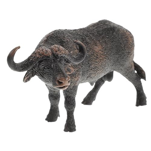 CHICAMPERA 1stück Realistisches Modell Eines Afrikanischen Büffels Lebensnahe Tierfigur Für Dekoration Und Spielzeug Für Zuhause Sammlerstück CHICAMPERA 1stück Realistisches Modell Eines Afrikanischen Büffels Lebensnahe Tierfigur Für Dekoration Und Spielzeug Für Zuhause Sammlerstück von CHICAMPERA