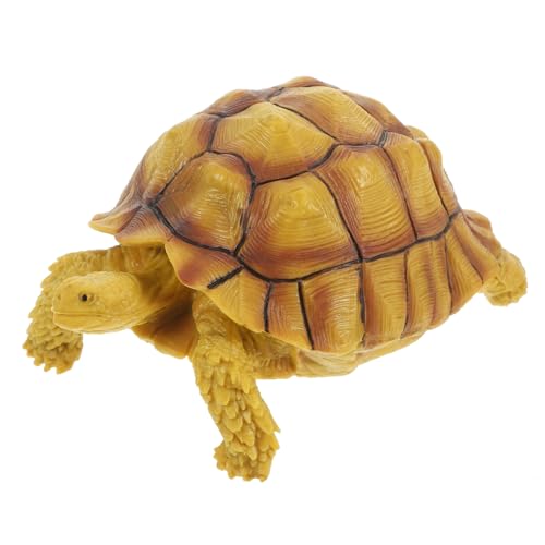 CHICAMPERA Realistische Schildkröte Modellfigur für Kinderzimmer Simulationsschildkrötenfigur aus Kunststoff Dekoration für Schlafzimmer und Spielzeug von CHICAMPERA