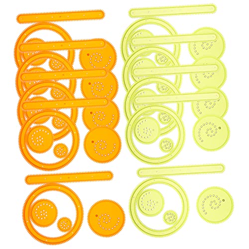 CHICAMPERA 2 Sätze DIY Zeichenwerkzeug Schmierpapier Zeichnen von Punkten Malschablonen für Kreis Papier Painting Set for Art Set for Rubbelkarten kratzpapier pp CHICAMPERA 2 Sätze DIY Zeichenwerkzeug Schmierpapier Zeichnen von Punkten Malschablonen für Kreis Papier Painting Set for Art Set for Rubbelkarten kratzpapier pp von CHICAMPERA