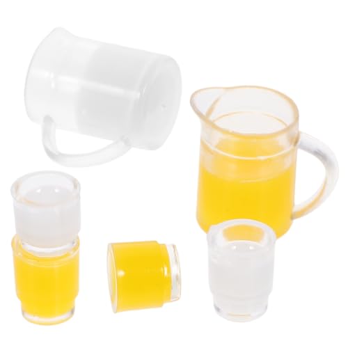 CHICAMPERA 2 Sätze Teiliges Milch und Orangensaft Set für Kreative Spielwelten und Realistische Küchen Dekoration CHICAMPERA 2 Sätze Teiliges Milch und Orangensaft Set für Kreative Spielwelten und Realistische Küchen Dekoration von CHICAMPERA