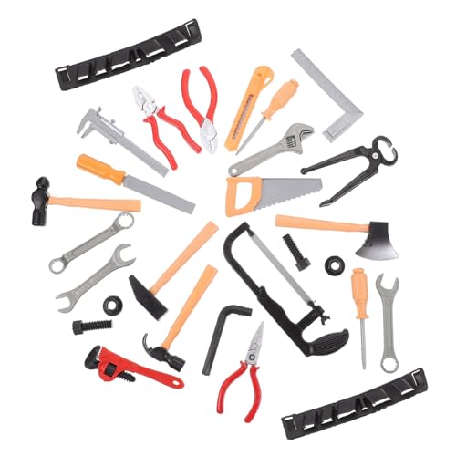 CHICAMPERA 2 Satz Reparaturwerkzeug real Bausatz kinderwerkzeugset Kinderspielzeug-Set mini Werkzeug kinderhammer Reparaturspielzeug für Prope to Toy Kid Plastik CHICAMPERA 2 Satz Reparaturwerkzeug real Bausatz kinderwerkzeugset Kinderspielzeug-Set mini Werkzeug kinderhammer Reparaturspielzeug für Prope to Toy Kid Plastik von CHICAMPERA