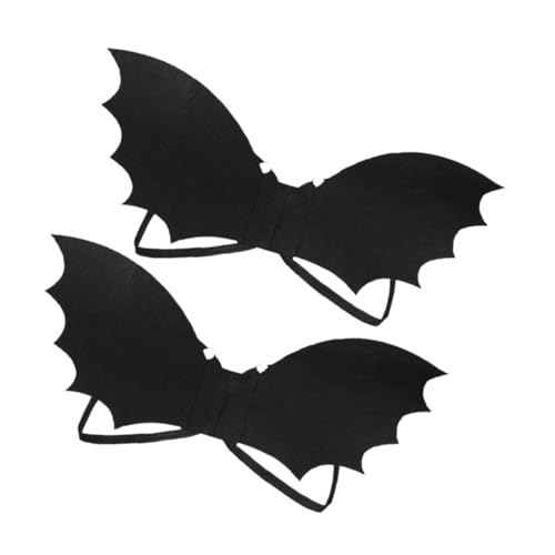 CHICAMPERA 2 Sets Kinder Halloween Fledermausflügel Kinder Fledermausflügel Kostüm Cosplay Vampire Dress Up Zubehör Kinder Unisex Vampirfledermaus Kostüm CHICAMPERA 2 Sets Kinder Halloween Fledermausflügel Kinder Fledermausflügel Kostüm Cosplay Vampire Dress Up Zubehör Kinder Unisex Vampirfledermaus Kostüm von CHICAMPERA