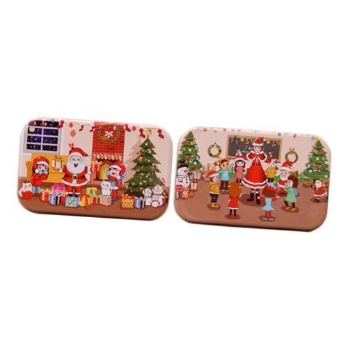 CHICAMPERA 2 Sets Weihnachtspuzzle Kinderpuzzle Weihnachtspuzzle DIY Puzzle DIY Puzzle Lernpuzzle Bunt CHICAMPERA 2 Sets Weihnachtspuzzle Kinderpuzzle Weihnachtspuzzle DIY Puzzle DIY Puzzle Lernpuzzle Bunt von CHICAMPERA