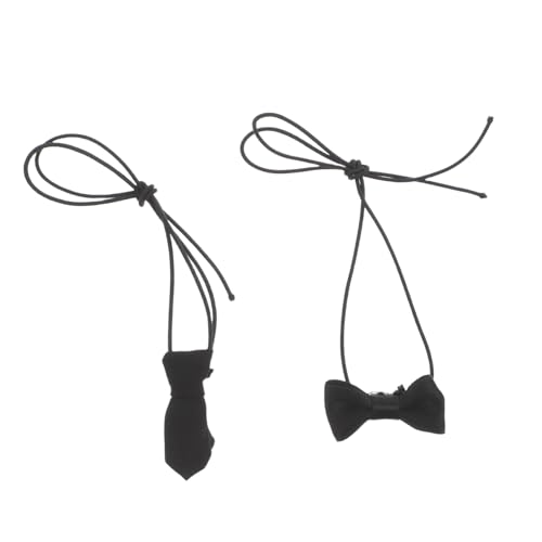 CHICAMPERA 2 Stück 10 cm Puppenkleidung Krawatte Und Fliege Kostüm Miniatur Gefüllte Puppe Ankleidezubehör Einfarbige Krawatte Fliege CHICAMPERA 2 Stück 10 cm Puppenkleidung Krawatte Und Fliege Kostüm Miniatur Gefüllte Puppe Ankleidezubehör Einfarbige Krawatte Fliege von CHICAMPERA