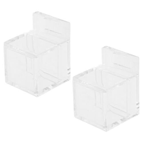 CHICAMPERA 2 Stück Acryl Ameisen Wasser Futterspender Teilig Praktische Trinkschalen für Reptilien und Kleintiere Multifunktionale Fütterungsbehälter Große Kapazität für Haustiere von CHICAMPERA