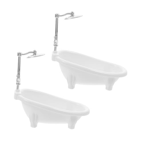 CHICAMPERA 2 Stück Badewannenmodell Puppenhaus-badewanne Badespielzeug Spielzeugbadewanne Badewanne Für Babypuppen Mini-puppenhaus- Puppenhaus -badezimmerzubehör Mini-badewanne Abs CHICAMPERA 2 Stück Badewannenmodell Puppenhaus-badewanne Badespielzeug Spielzeugbadewanne Badewanne Für Babypuppen Mini-puppenhaus- Puppenhaus -badezimmerzubehör Mini-badewanne Abs von CHICAMPERA