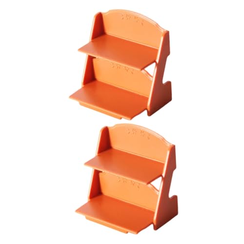 CHICAMPERA 2 Stück Blumenständer Mini -Möbel Puppenhaus Puppenmöbel Mini-Puppenstubenregal Mini-Regalornament Miniatur-Blumenregal-Modell Mini -Anzeigeregal Miniatur -Bücherregal Orange CHICAMPERA 2 Stück Blumenständer Mini -Möbel Puppenhaus Puppenmöbel Mini-Puppenstubenregal Mini-Regalornament Miniatur-Blumenregal-Modell Mini -Anzeigeregal Miniatur -Bücherregal Orange von CHICAMPERA