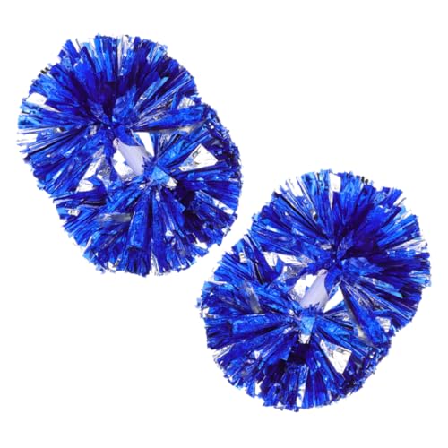 CHICAMPERA 2 Stück Cheerleading Pom Poms mit Griff Wiederverwendbare Handpompons für Schulveranstaltungen Tanzaufführungen und Sportevents Vielseitige Cheerleading Requisiten für Jede Feier CHICAMPERA 2 Stück Cheerleading Pom Poms mit Griff Wiederverwendbare Handpompons für Schulveranstaltungen Tanzaufführungen und Sportevents Vielseitige Cheerleading Requisiten für Jede Feier von CHICAMPERA