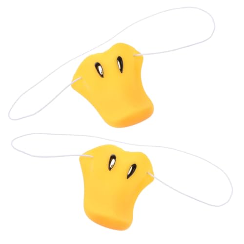 CHICAMPERA 2 Stück Entennasen Dekorationsprops Realistische Tiernasen für Kostüme Party Halloween Wiederverwendbar und Sicher mit Elastischem Band für Verkleidungen und Spaß CHICAMPERA 2 Stück Entennasen Dekorationsprops Realistische Tiernasen für Kostüme Party Halloween Wiederverwendbar und Sicher mit Elastischem Band für Verkleidungen und Spaß von CHICAMPERA
