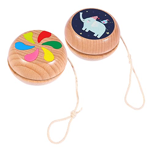 CHICAMPERA 2 Stück Holz Responsive Ball für Pädagogisches für Anfänger für Jungen und Mädchen Langlebig und Tragbar mit Bunten Motiven CHICAMPERA 2 Stück Holz Responsive Ball für Pädagogisches für Anfänger für Jungen und Mädchen Langlebig und Tragbar mit Bunten Motiven von CHICAMPERA