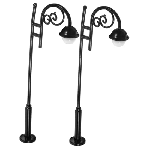 CHICAMPERA 2 Stück Mini Street Light Ornamente Solar- Puppe Landschaft Straßenlaterne Miniatur Klein Winzig Außen Strassenlicht Mini-straßenlaterne Dollhouse Street Lamp Legierung CHICAMPERA 2 Stück Mini Street Light Ornamente Solar- Puppe Landschaft Straßenlaterne Miniatur Klein Winzig Außen Strassenlicht Mini-straßenlaterne Dollhouse Street Lamp Legierung von CHICAMPERA