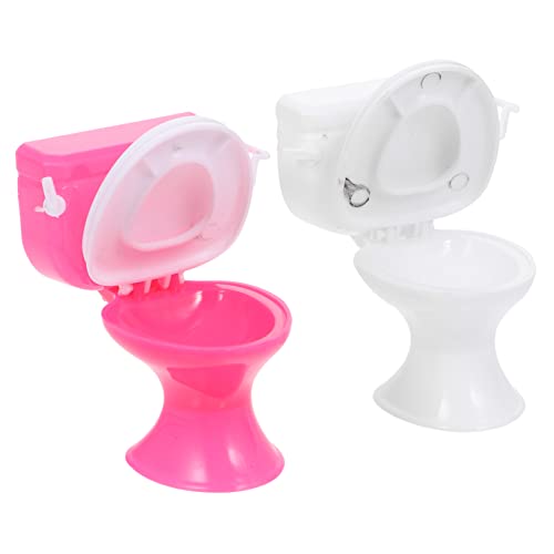 CHICAMPERA 2 Stück Mini -Tischtoilette engstes Werkzeugspielzeug engstes interessantes Kinderspielzeug simuliertes engstes Werkzeugspielzeug Plastik Weiß CHICAMPERA 2 Stück Mini -Tischtoilette engstes Werkzeugspielzeug engstes interessantes Kinderspielzeug simuliertes engstes Werkzeugspielzeug Plastik Weiß von CHICAMPERA
