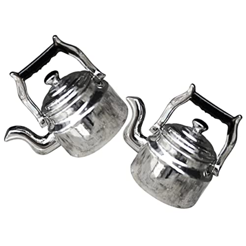 CHICAMPERA 2 Stück Mini Wasserkocher Miniatur -Teekessel Miniaturartikel Puppe lebensechter Wasserkocher Mini-Wasserkocher- Kleiner Wasserkocher -Teekessel Legierung Silber CHICAMPERA 2 Stück Mini Wasserkocher Miniatur -Teekessel Miniaturartikel Puppe lebensechter Wasserkocher Mini-Wasserkocher- Kleiner Wasserkocher -Teekessel Legierung Silber von CHICAMPERA