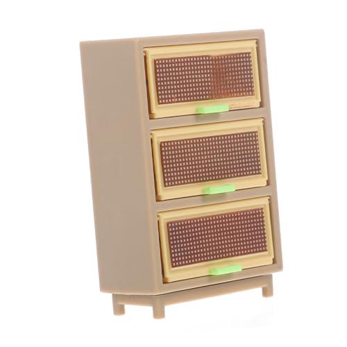 CHICAMPERA 2 Stück Mini -schubladenschrank Mini-Miniatur Miniatur-möbeldekoration Musterschrank Wohnzimmer Kleiner Schrank Zubehör Mini-hausschrank Mini-raumschrank Miniaturdekor Khaki Acryl CHICAMPERA 2 Stück Mini -schubladenschrank Mini-Miniatur Miniatur-möbeldekoration Musterschrank Wohnzimmer Kleiner Schrank Zubehör Mini-hausschrank Mini-raumschrank Miniaturdekor Khaki Acryl von CHICAMPERA