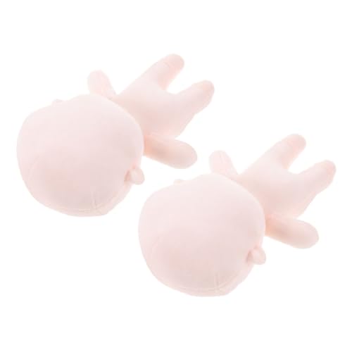 CHICAMPERA 2 Stück Puppe Puppe Puppen Accessoires Spielzeugpuppe Kreative Puppen Niedliche Puppen Puppenmodell Puppen zum Selbermachen Puppen für Puppenaccessoires süße Puppen Plüsch von CHICAMPERA