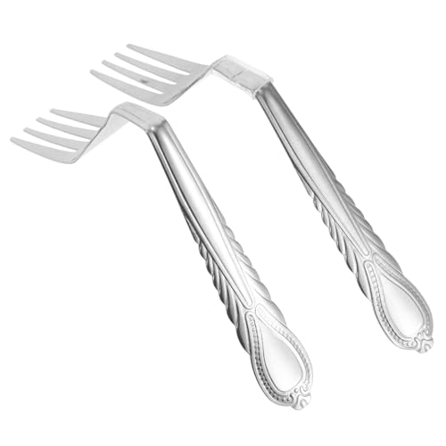 CHICAMPERA 2 Stück Requisiten Mind Bending Fork Trick Bend Fork Trick Mind Bending Fork Prop Party Trick Bend Fork Für Trick Bending Fork Trick Prop Bend Fork Prop Metall Silber CHICAMPERA 2 Stück Requisiten Mind Bending Fork Trick Bend Fork Trick Mind Bending Fork Prop Party Trick Bend Fork Für Trick Bending Fork Trick Prop Bend Fork Prop Metall Silber von CHICAMPERA