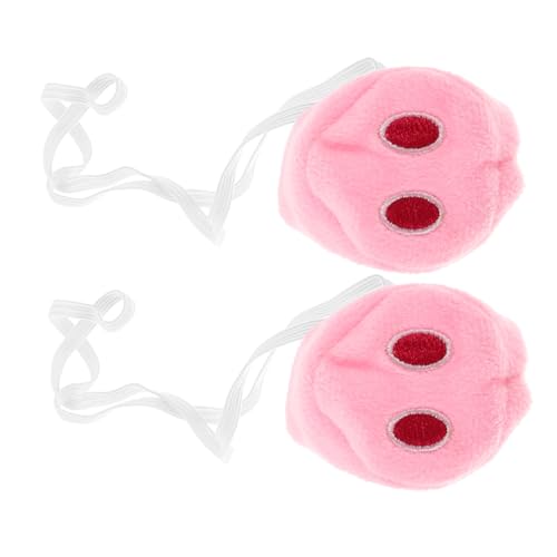 CHICAMPERA 2 Stück Schweinenase Nase Kostüm Halloween Costumes Accessoires tragbare Tiernase Karneval Tiernase Kostümnase Tiernase verkleiden falsches Nasenkostüm Stoff Rosa CHICAMPERA 2 Stück Schweinenase Nase Kostüm Halloween Costumes Accessoires tragbare Tiernase Karneval Tiernase Kostümnase Tiernase verkleiden falsches Nasenkostüm Stoff Rosa von CHICAMPERA