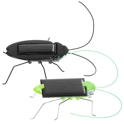 CHICAMPERA 2 Stück Solarbetriebenes Insektenspielzeug Insekten und für Solarelektrisches solar zabawki stymulujące rozwój Kinderspielzeug Jungs Solarenergie CHICAMPERA 2 Stück Solarbetriebenes Insektenspielzeug Insekten und für Solarelektrisches solar zabawki stymulujące rozwój Kinderspielzeug Jungs Solarenergie von CHICAMPERA