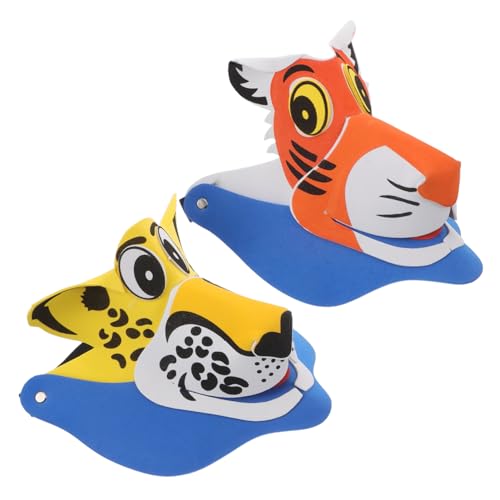 CHICAMPERA 2 Stück Sonnenhut für kindermütze tiermütze Partyhüte für Performance-Hut-Requisite dekorativer Geburtstagshut Tiere Hut Tierhüte zum Geburtstag Partyzubehör Schaum CHICAMPERA 2 Stück Sonnenhut für kindermütze tiermütze Partyhüte für Performance-Hut-Requisite dekorativer Geburtstagshut Tiere Hut Tierhüte zum Geburtstag Partyzubehör Schaum von CHICAMPERA