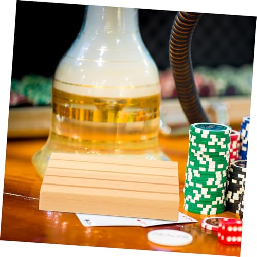 CHICAMPERA 2 Stück Teiliges Holz Kartenhalter Spielkarten Ständer Spielkartenhalter Spielkartenständer Multifunktionale Holz Display Basis für Poker und Sammelkarten CHICAMPERA 2 Stück Teiliges Holz Kartenhalter Spielkarten Ständer Spielkartenhalter Spielkartenständer Multifunktionale Holz Display Basis für Poker und Sammelkarten von CHICAMPERA