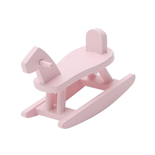 CHICAMPERA 2 Stück Zubehör Für Puppenhäuser Holzhandwerk Mini-Modell- Mini- -schaukelpferd Miniaturornament Schaukelpferd Mikrolandschaftsdekor Birke Rosa CHICAMPERA 2 Stück Zubehör Für Puppenhäuser Holzhandwerk Mini-Modell- Mini- -schaukelpferd Miniaturornament Schaukelpferd Mikrolandschaftsdekor Birke Rosa von CHICAMPERA