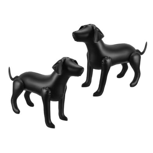 CHICAMPERA 2 Stück aufblasbares Hundespielzeug hund Fuchs Festival-Hunde-Requisiten Ornament Hundeschaufensterpuppe für Kleidung Hunde Schaufensterpuppe PVC Black CHICAMPERA 2 Stück aufblasbares Hundespielzeug hund Fuchs Festival-Hunde-Requisiten Ornament Hundeschaufensterpuppe für Kleidung Hunde Schaufensterpuppe PVC Black von CHICAMPERA