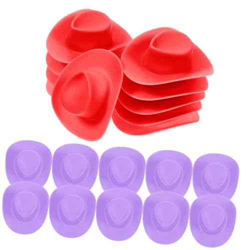 CHICAMPERA 20 Stck. Cowboyhutspielzeug kleine Hüte für Puppen Mini-Hüte Puppe Cowboyhut Mini-Hut Hut Mini-Plastikhut Plastik -Mini -Hüte Plastikhüte kleine Bastelhüte Neuheit Hüte CHICAMPERA 20 Stck. Cowboyhutspielzeug kleine Hüte für Puppen Mini-Hüte Puppe Cowboyhut Mini-Hut Hut Mini-Plastikhut Plastik -Mini -Hüte Plastikhüte kleine Bastelhüte Neuheit Hüte von CHICAMPERA